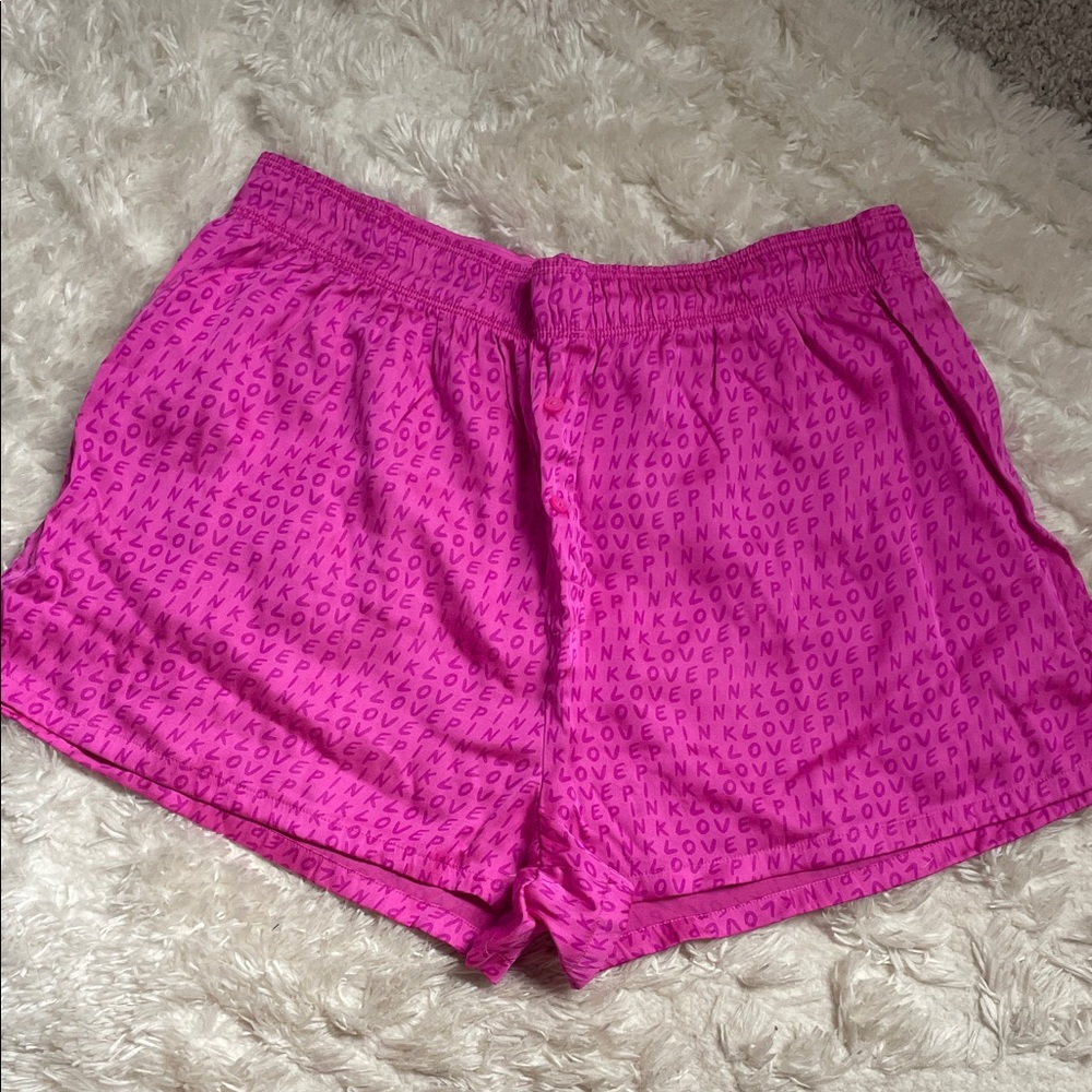 PINK Boxer Sleep Shorts
